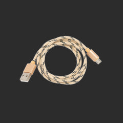 Braided charging cable